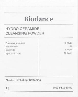 Biodance, Hydro Ceramide Cleansing Powder, Hydro-Ceramid-Reinigungspulver, 30 Packungen, je 1 g (0,03 oz.).