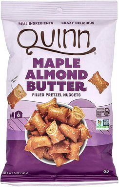 Quinn Snacks, Brezel-Nuggets, Ahorn-Mandel-Butter-Füllung, 141 g (5 oz.)