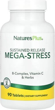 Thumbnail - NaturesPlus, Sustained Release Mega-Stress, gegen Stress mit anhaltender Freisetzung, 90 Tabletten