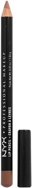 NYX Professional Makeup, Slim Lip Pencil, schlanker Lippenstift, 855 Nude Truffel, 1,04 g (0,03 oz.)