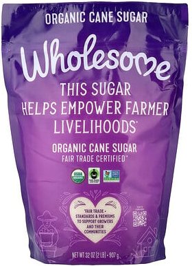 Wholesome Sweeteners, Bio-Rohrzucker, 907 g (2 lb.)