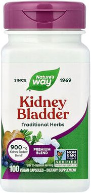 Nature's Way, Kidney Bladder, Nierenblase, 100 vegane Kapseln