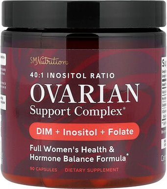 SMNutrition, Ovarian Support Complex, Komplex zur Unterstützung der Eierstöcke, 90 Kapseln