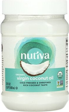 Nutiva, Natives Bio-Kokosnussöl, 858 ml (29 fl. oz.)