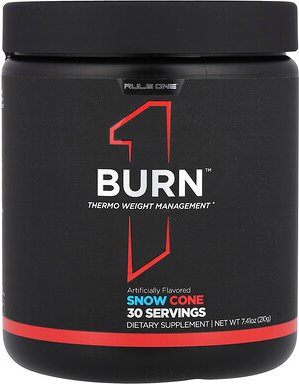 Rule One Proteins, Burn™, Thermo Weight Management, Schneekegel, 210 g (7,41 oz.)