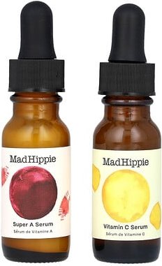 Mad Hippie, Day & Night Dual Pack, Vitamin C & Super A Serum, Doppelpack, Vitamin C und Super A Serum, 2 Flaschen, je 15...