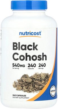 Thumbnail - Nutricost, Trauben-Silberkerze, 540 mg, 240 Kapseln