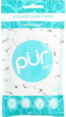 The PUR Company, Kaugummi, Wintergrün, 55 Stück, 77 g (2,72 oz.)