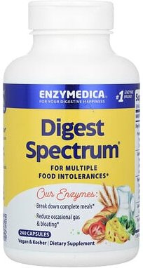 Enzymedica, Digest Spectrum®, zur Unterstützung der Verdauung, 240 Kapseln