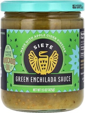 Thumbnail - Siete, Green Enchilada Sauce, grüne Enchilada-Sauce, 425 g (15 oz.)