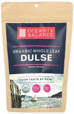 Ocean's Balance, Bio-Ganzes Blatt-Dulse, 57 g (2 oz.)