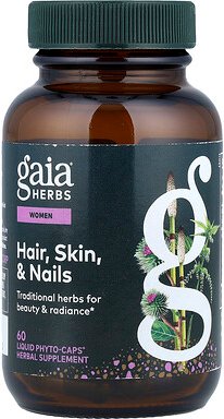 Gaia Herbs, Frauen, Haare, Haut und Nägel, 60 flüssige Phyto-Caps®
