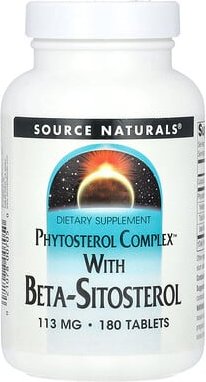 Thumbnail - Source Naturals, Phytosterol Complex™ mit Beta-Sitosterol, 180 Tabletten (113 mg pro Tablette)