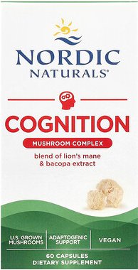 Nordic Naturals, Kognitions-Pilz-Komplex, 60 Kapseln