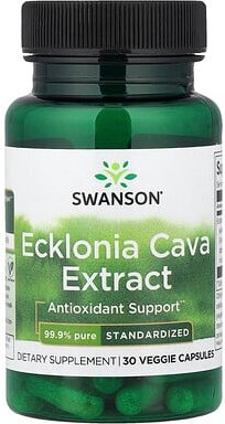 Swanson, Ecklonia Cava Extract, Ecklonia-Cava-Extrakt, 30 vegetarische Kapseln (53 mg pro Kapsel)
