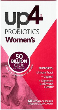up4, Probiotics Women's, Probiotika für Frauen, 60 vegane Kapseln