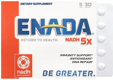 Thumbnail - ENADA, NADH 5x, 5 mg, 30 Tabletten