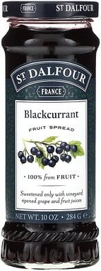 St. Dalfour, Black Currant, Fruchtaufstrich mit schwarzer Johannisbeere, 284 g (10 oz.)