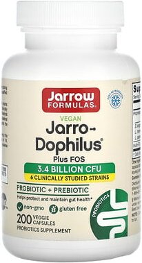 Jarrow Formulas, Jarro-Dophilus + FOS, 200 Kapseln