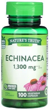Nature's Truth, Echinacea, 100 pflanzliche Kapseln (650 mg pro Kapsel)