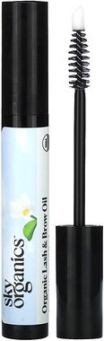 Sky Organics, Organic Lash & Brow Oil, Bio-Lash- und Brauenöl, Rizinus- und Moringaölmischung, 12 ml (0,4 fl. oz.)