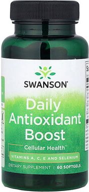 Swanson, Daily Antioxidant Boost, täglicher Antioxidantien-Boost, 60 Weichkapseln