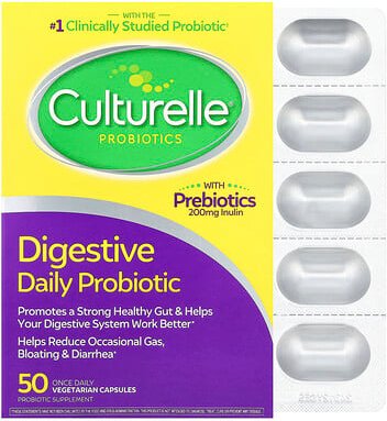 Thumbnail - Culturelle, Probiotics, Digestive Daily Probiotic, tägliche Probiotika zur Verdauungsunterstützung, 10 Milliarden KBE, 5...