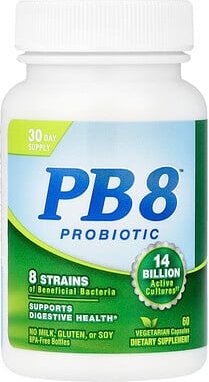 Nutrition Now, PB 8™ Probiotic, Probiotikum, 60 pflanzliche Kapseln