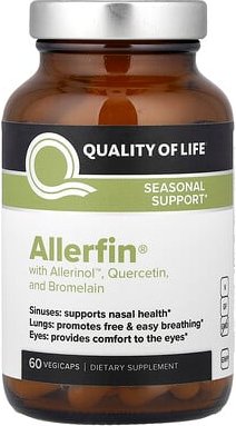 Thumbnail - Quality of Life, Allerfin®, 60 pflanzliche Kapseln