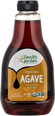 Health Garden, Raw Organic Agave, roher Süßstoff, niedrigglykämischer Süßstoff, 660 g (23,28 oz.)