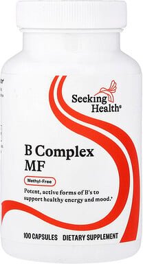 Seeking Health, B Complex MF, B-Komplex MF, 100 Kapseln