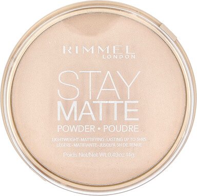 Rimmel London, Stay Matte, Lightweight Mattifying Powder, 011 Creamy Natural, 0.49 oz (14 g)