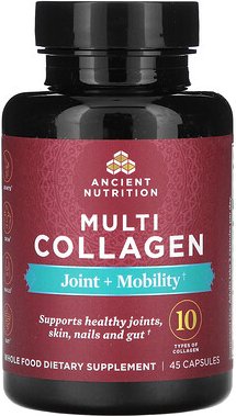 Ancient Nutrition, Multi Collagen, Gelenk + Mobilität, 45 Kapseln
