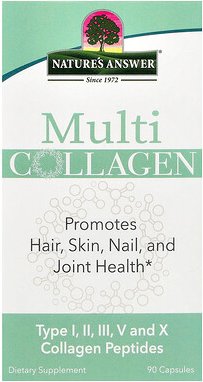 Nature's Answer, Multikollagen, 90 Kapseln