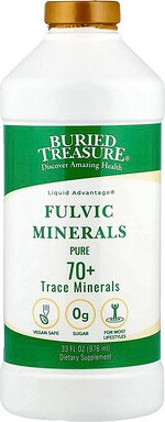 Buried Treasure, Flüssige Nährstoffe, Reine kolloidale Mineralien, 32 fl oz (946 ml)
