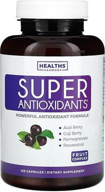 Healths Harmony, Super Antioxidants, Fruchtkomplex, 120 Kapseln