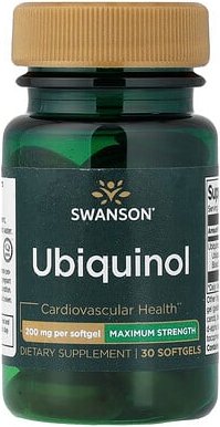 Swanson, Ubiquinol, Ubichinol, 200 mg, 30 Weichkapseln