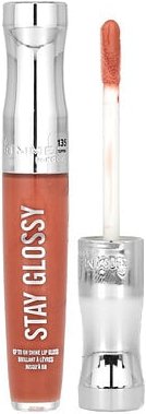 Rimmel London, Stay Glossy Lip Gloss, glänzender Lipgloss, 135 Sippin, 5,5 ml (0,18 fl. oz.)