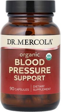Dr. Mercola, Organic Blood Pressure Support, Bio-Blutdruckunterstützung, 90 Kapseln