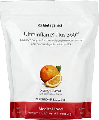 Metagenics, UltralnflamX Plus 360°, medizinisches Lebensmittel, Orange, 23,21 oz. (658 g)
