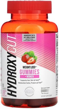 Hydroxycut, Weight Loss Gummies +Frauen, Erdbeere, 90 Fruchtgummis