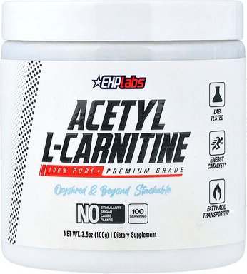EHPlabs, Acetyl-L-Carnitin, 100 g (3,5 oz.)