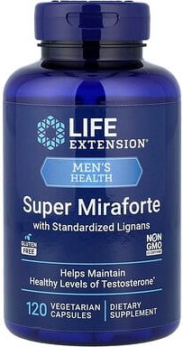 Life Extension, Super Miraforte with Standardized Lignans, mit standardisierten Lignanen, 120 pflanzliche Kapseln