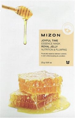 Mizon, Joyful Time Essence Beauty Mask, Gelée Royale, 1 Blatt, 23 g (0,81 oz.)