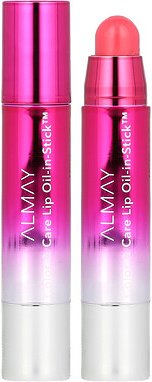 Almay, Color & Care Lip Oil-in-Stick, Lippenöl im Lippenstift, 120 Rosy Glaze, 2,5 g (0,09 oz.)