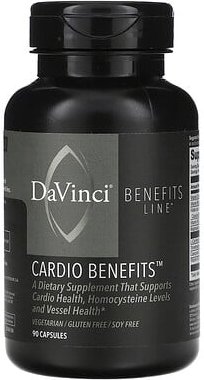 Thumbnail - DaVinci Laboratories, Benefits Line, Cardio-Vorteile, 90 Kapseln