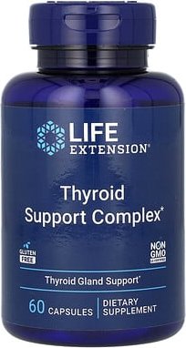 Thumbnail - Life Extension, Thyroid Support Complex, Komplex zur Unterstützung der Schilddrüse, 60 Kapseln