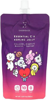 Everydaze, Essential C's Konjac Jelly, Konjac-Gelee, Litschi, 150 ml (5,07 fl. oz.)