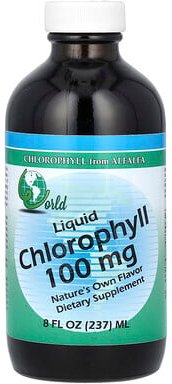 World Organic, Liquid Chlorophyll, flüssiges Chlorophyll, 237 ml (8 fl. oz.)