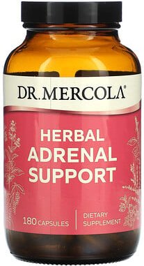 Dr. Mercola, Pflanzliche Unterstützung der Nebennieren, 180 Kapseln
